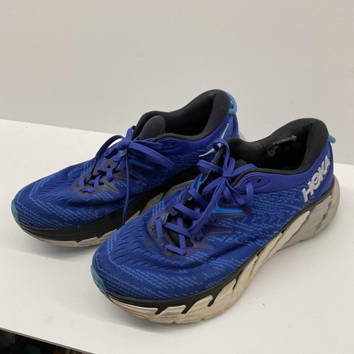 Hoka blue running shoes - hoka,